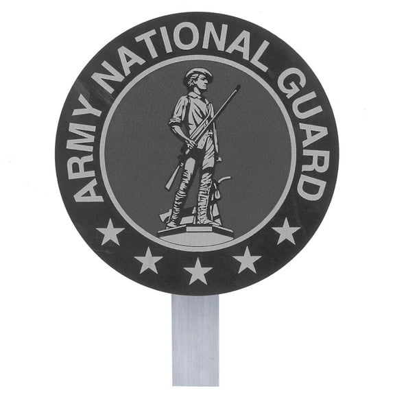 Army National Guard Grave Flag Holder