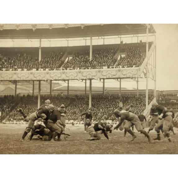 Army-Navy Game Football Game At The Polo Grounds History (36 x 24)
