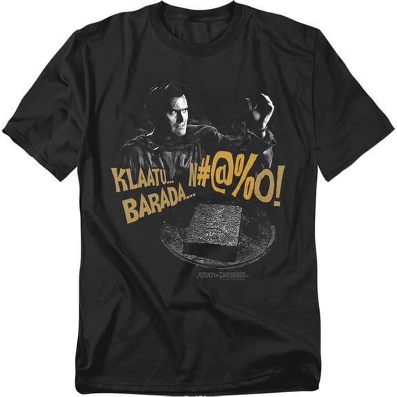 Army of Darkness T-Shirt Klaatu...Barada Unisex Graphic Tee For Men & Women