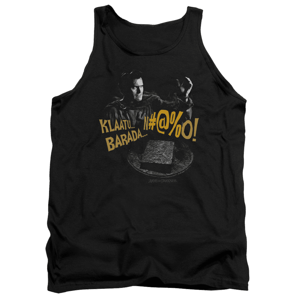 Army Of Darkness Klaatu...barada Men's Tank