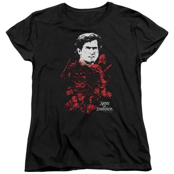 Army Of Darkness Pile Of Baddies Women's T-Shirt Black