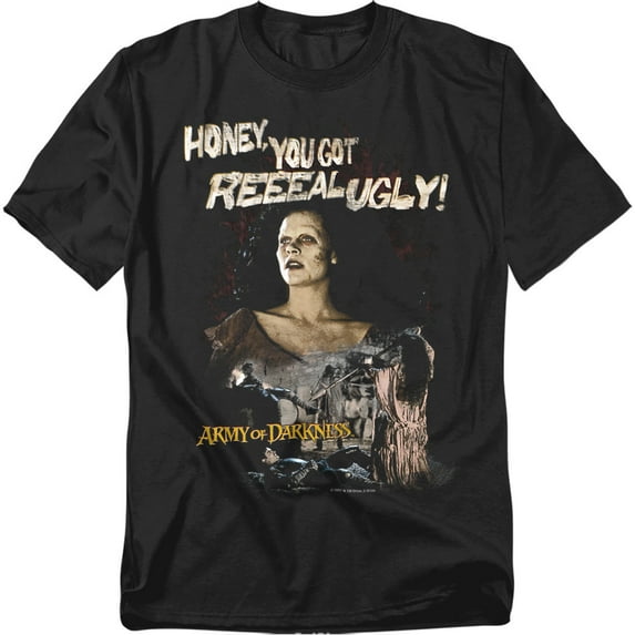 Mgm T-Shirt Army of Darkness Reeeal Ugly! Unisex Graphic Tee For Men & Women