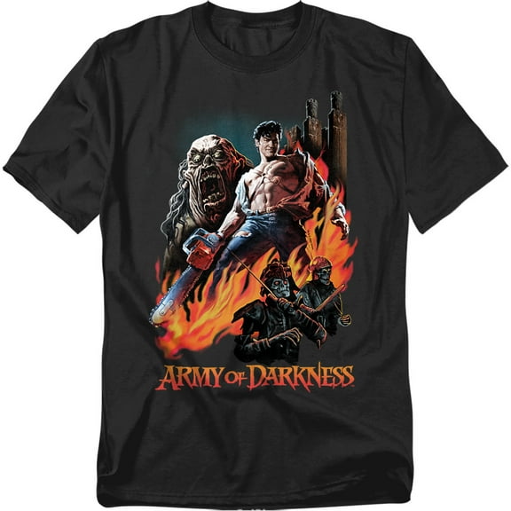 Army Of Darkness T-Shirt Painted Evil Unisex Graphic Tee for Men & Women