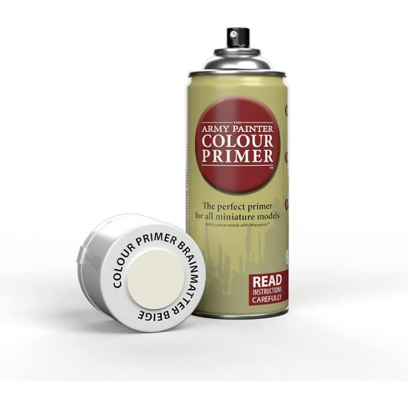 Army Painter Colour Primer: Brainmatter Beige