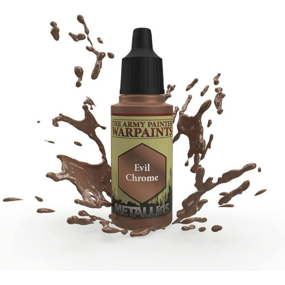 Army Painter Warpaints: Metallics - Evil Chrome 18ml