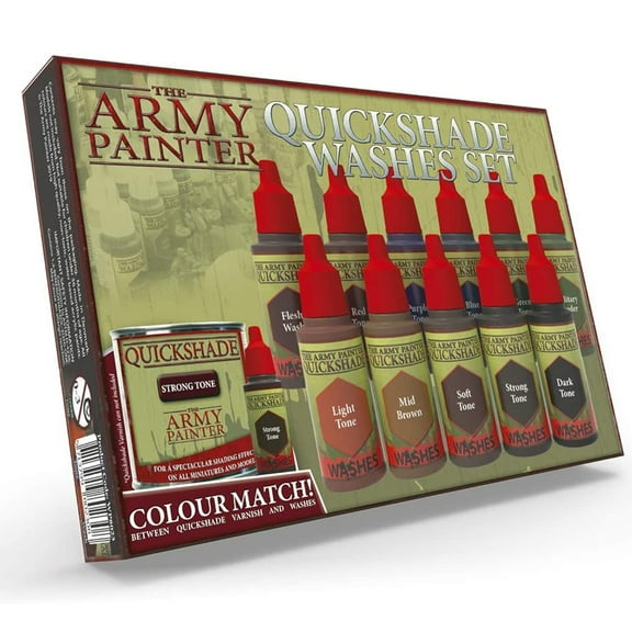Army Painter Warpaints: Quickshade Washes Set
