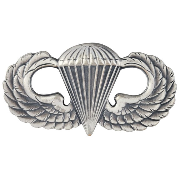 Army Parachute Badge Full Size Reg Finish