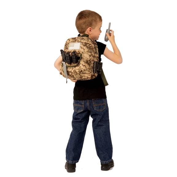 Rubies Army Play Set Backpack Costume Accessories for Kids