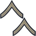 thumbnail image 1 of Army Private First Class Stripes WWII Sew On, 1 of 6