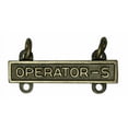 thumbnail image 1 of Army Qualification Bar Operator S (Oxidized Finish), 1 of 1