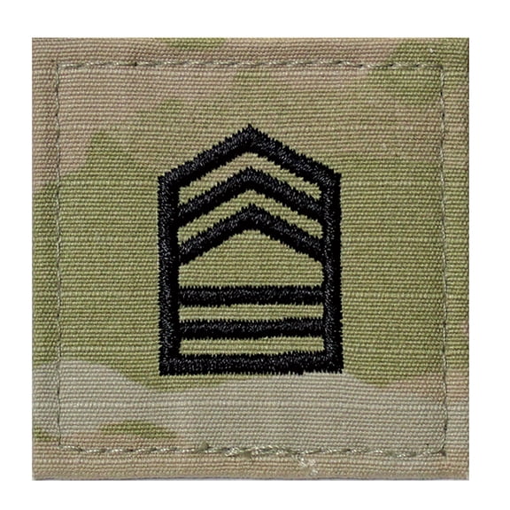 Army ROTC OCP Hook & Loop Master Sergeant Patch