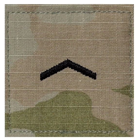 Army ROTC OCP Hook & Loop Private Patch