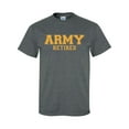 thumbnail image 1 of Army Retired GOLD Logo Short Sleeve T-Shirt, 1 of 4