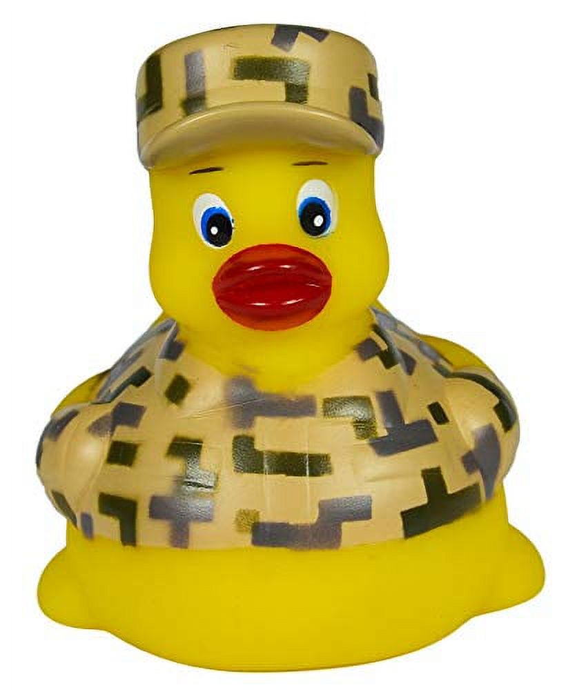 RFCO Set Of 4 US Military Rubber Duckies – Army, Navy, Marines, Air Force – Multicolor