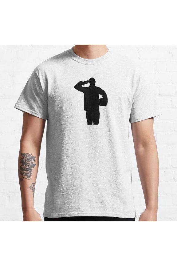 Army Salute Classic T-Shirt Vintage Birthday Gifts