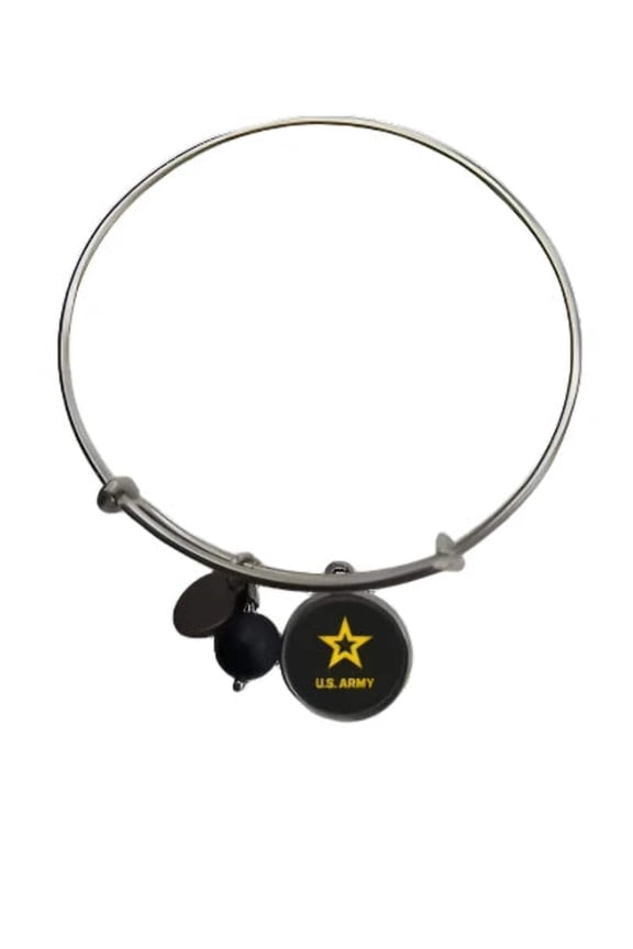Army Seal or Army Star Bangle Bracelet - Officially Licensed
