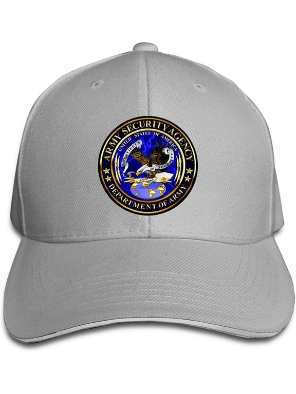 Army Security Agency ASA Seal Unisex Baseball Caps Sandwich Caps Dad Hat