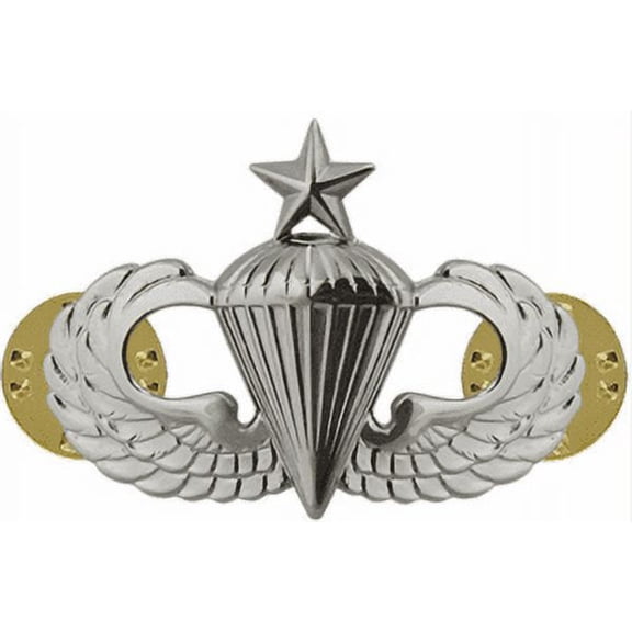 Army Senior Parachute Badge (Mirror Finish)