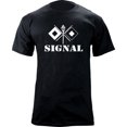 thumbnail image 1 of Army Signal Branch Insignia Veteran T-Shirt, 1 of 1