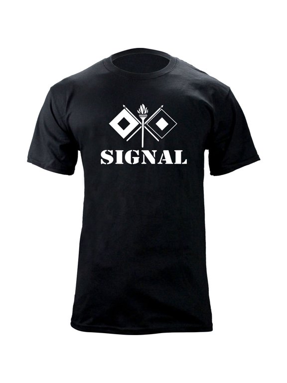 Army Signal Branch Insignia Veteran T-Shirt