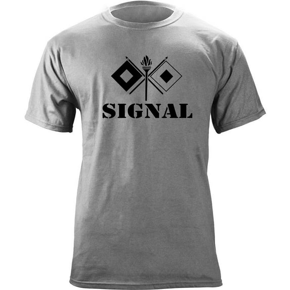Army Signal Branch Insignia Veteran T-Shirt