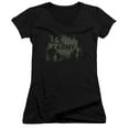 thumbnail image 1 of Army Soldiers Junior Women's T-Shirt V-Neck Black, 1 of 2