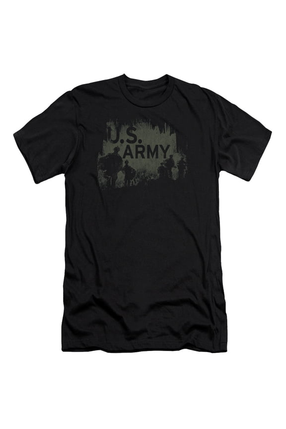 Army Soldiers S/S Adult 30/1 T-Shirt Black