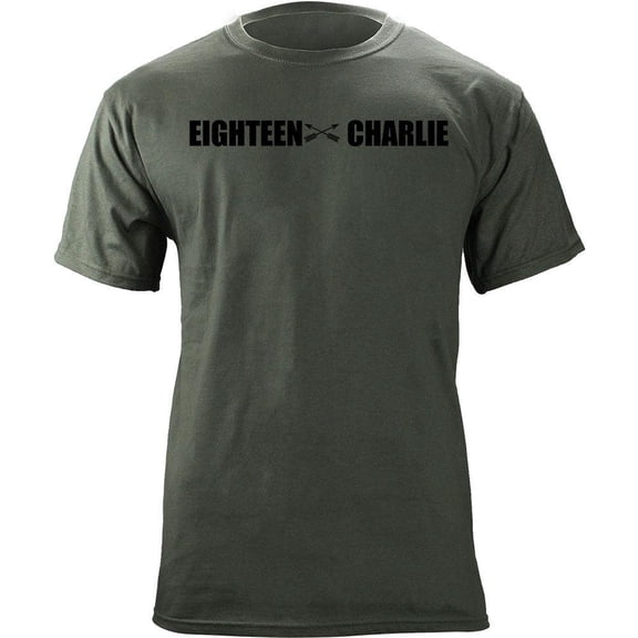 Army Special Forces Engineer MOS 18 Charlie 18C Veteran T-Shirt
