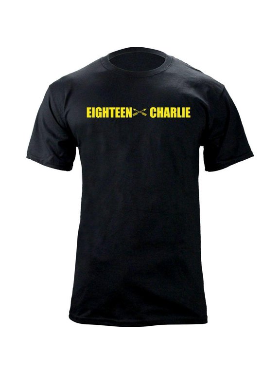 Army Special Forces Engineer MOS 18 Charlie 18C Veteran T-Shirt
