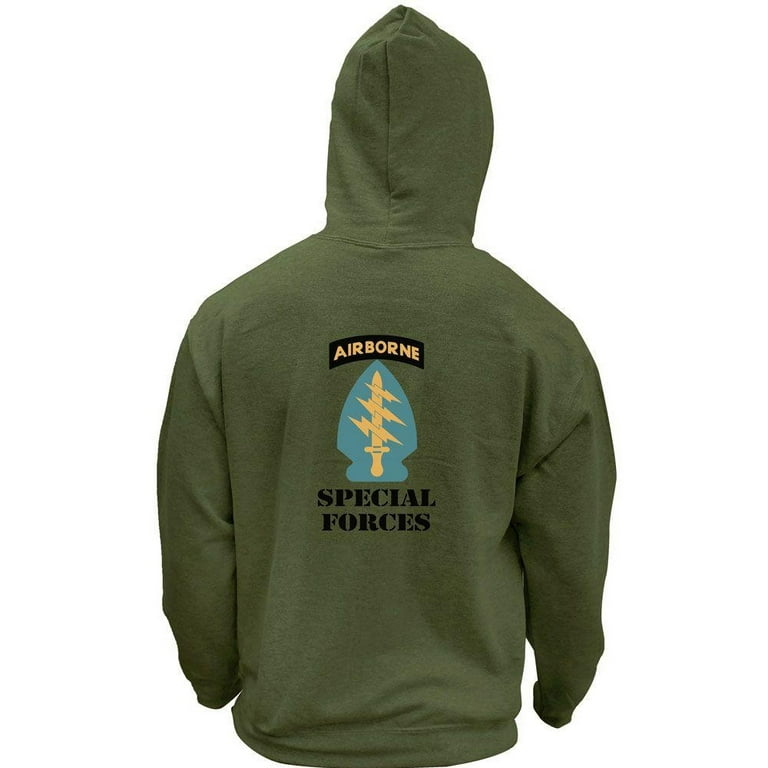 Army Special Forces Full Color Veteran Pullover Hoodie Walmart