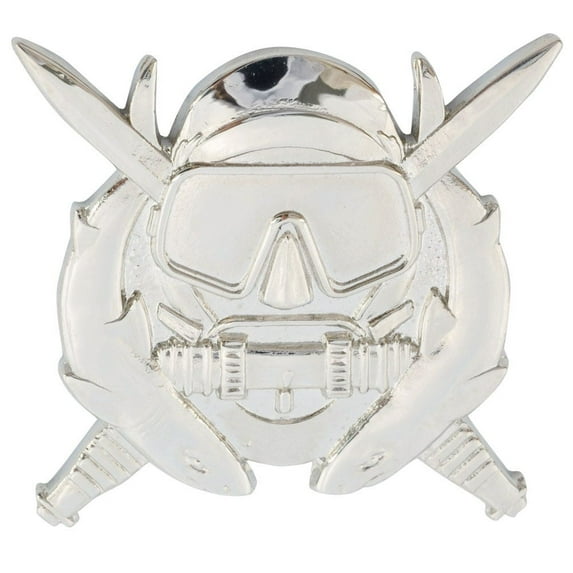 Army Special Operations Diver Badge Regular Size Mirror Finish