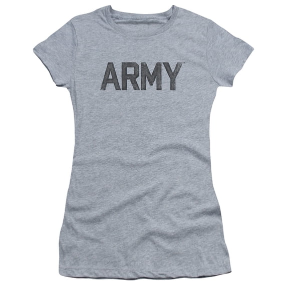 Army - Star - Juniors Teen Girls Cap Sleeve Shirt - X-Large