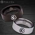 thumbnail image 1 of Army Star Skull Tungsten Carbide Ring, 1 of 9