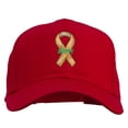 thumbnail image 1 of Army Support Ribbon Embroidered Cap - Red OSFM, 1 of 5