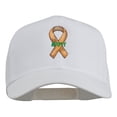 thumbnail image 1 of Army Support Ribbon Embroidered Cap - White OSFM, 1 of 5