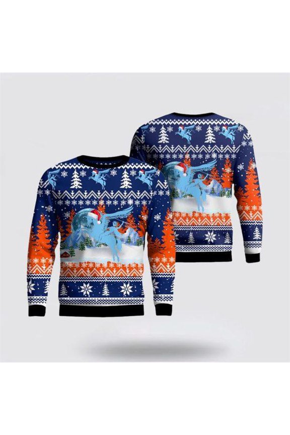 Army Sweater, US Army British Airborne Forces Christmas AOP Sweater