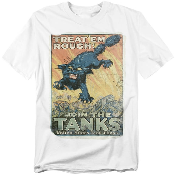 Army T-Shirt Treat Em Rough Unisex Graphic Tee For Men & Women