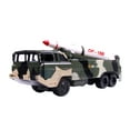 thumbnail image 1 of Army Truck Big Daddy Military Missile Transport Army Truck Anti Aircraft Long Range Single Missile Jungle Camouflage Toy Truck, 1 of 3