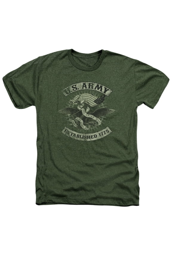 Army - Union Eagle - Heather Short Sleeve Shirt - Medium