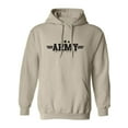 thumbnail image 1 of Army United States with bold Stars Adult Hooded Sweatshirt, 1 of 3