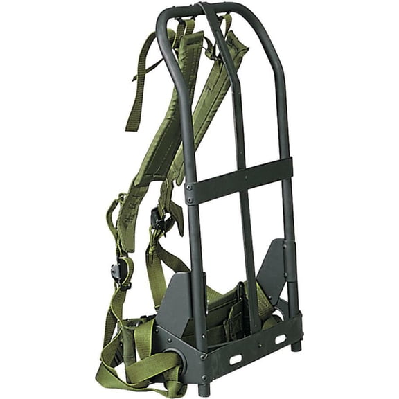 Army Universe Heavy Duty Military Alice Pack Frame Olive Drab Straps Enhanced