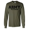 thumbnail image 1 of Army Veteran BLACK Logo Long Sleeve T-Shirt, 1 of 3