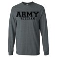 thumbnail image 1 of Army Veteran BLACK Logo Long Sleeve T-Shirt, 1 of 3