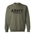 thumbnail image 1 of Army Veteran Black logo Military Style PT Crewneck Sweatshirt, 1 of 3