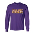 thumbnail image 1 of Army Veteran Defender of Freedom Adult Long Sleeve T-shirt, 1 of 3