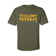 thumbnail image 1 of Army Veteran Defender of Freedom Adult Short Sleeve T-shirt, 1 of 4