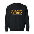 thumbnail image 1 of Army Veteran Defender of Freedom Crewneck Sweatshirt, 1 of 3