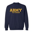 thumbnail image 1 of Army Veteran Gold logo Military Style Physical Training Crewneck Sweatshirt, 1 of 3