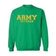 thumbnail image 1 of Army Veteran Gold logo Military Style Physical Training Crewneck Sweatshirt, 1 of 3