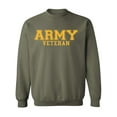 thumbnail image 1 of Army Veteran Gold logo Military Style Physical Training Crewneck Sweatshirt, 1 of 3